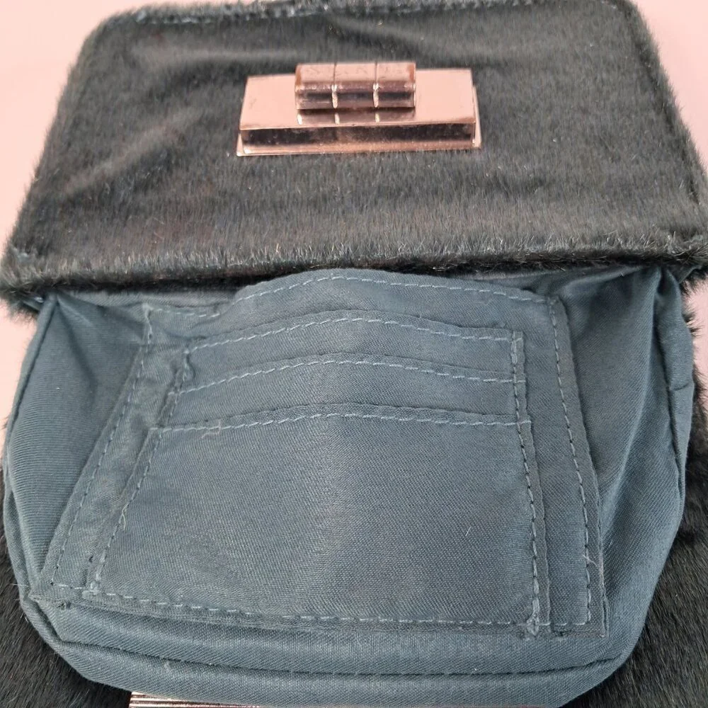 Free People Prospect Vegan Green Crossbody Bag Chain Strap